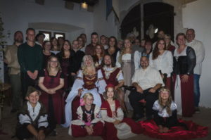 Hochzeitsgesellschaft Mittelalterhochzeit