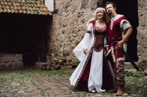 Mittelalterhochzeit Brautpaar